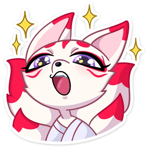 Sticker Кумико @nyasticks - 8