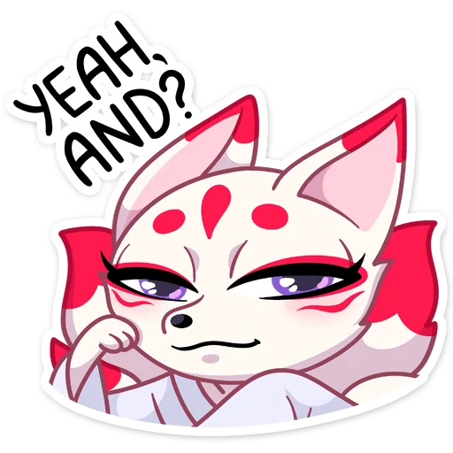Sticker Кумико @nyasticks - 5