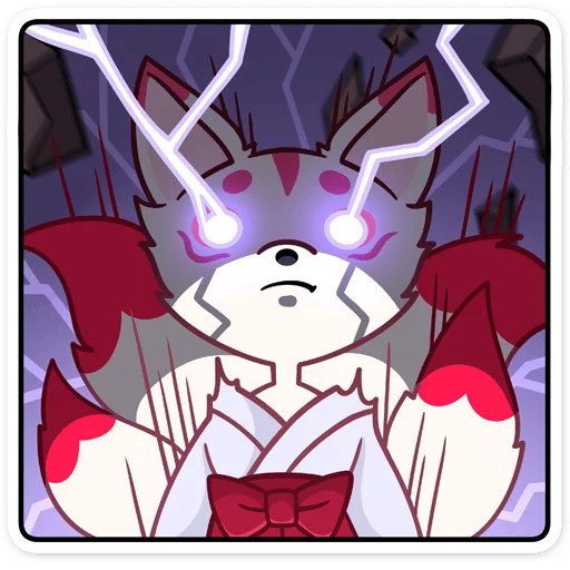 Sticker Кумико @nyasticks - 3