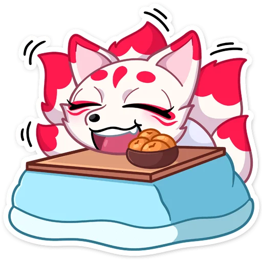 Sticker Кумико @nyasticks - 2