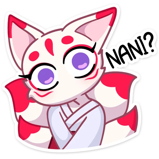 Sticker Кумико @nyasticks - 0