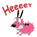 Стикер @animesticks :: Кураж-трусливый пёс - 11