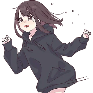 Sticker Куруми большая @Nyasticks - 7