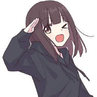 Sticker Куруми большая @Nyasticks - 9