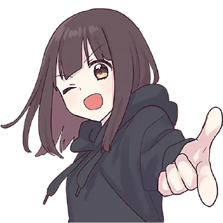 Sticker Куруми большая @Nyasticks - 10