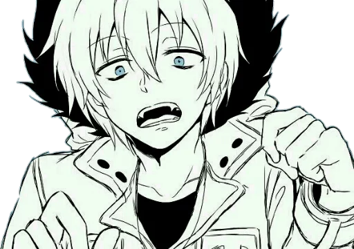 Стикер Sleepy Ash(Kuro)- Pecado da preguiça - 3