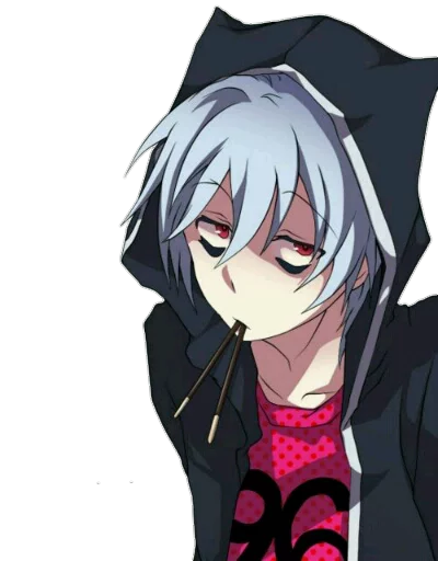 Стикер Sleepy Ash(Kuro)- Pecado da preguiça - 2