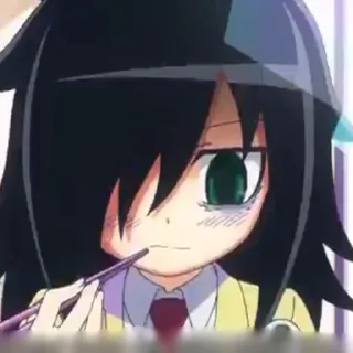 Sticker Tomoko Kuroki  ||By. @Araru_Gyuu - 2