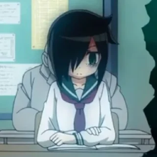 Sticker Tomoko Kuroki  ||By. @Araru_Gyuu - 0