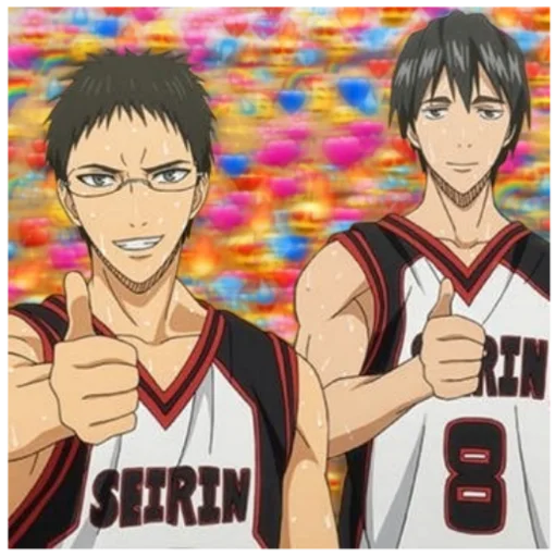 Sticker KurokoNoBasukeHeart - 1