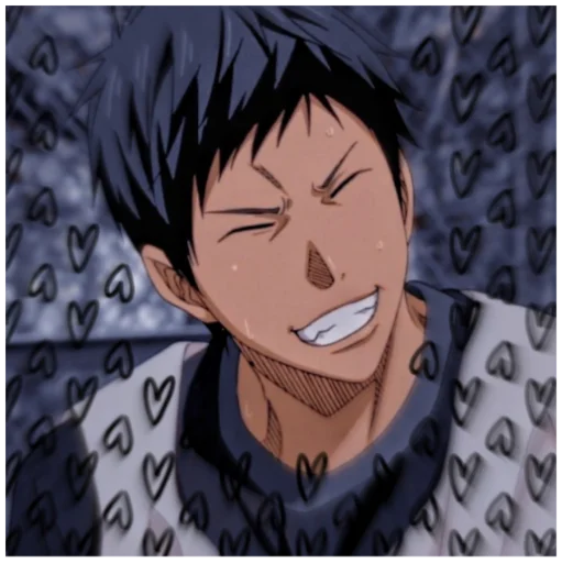 Sticker KurokoNoBasukeHeart - 1