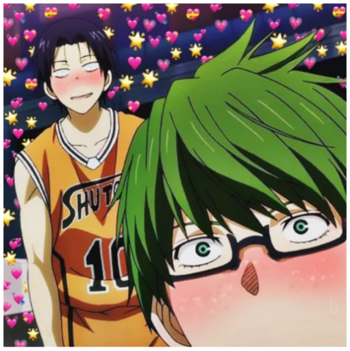 Sticker KurokoNoBasukeHeart - 1