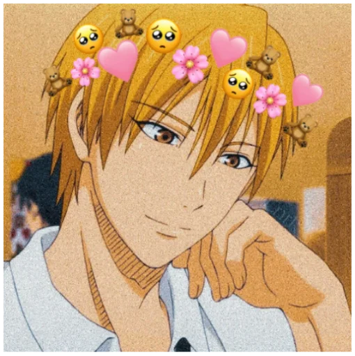 Sticker KurokoNoBasukeHeart - 1