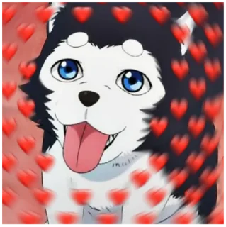 Стикер KurokoNoBasukeHeart - 11