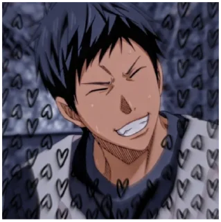 Стикер KurokoNoBasukeHeart - 5