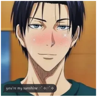 Стикер KurokoNoBasukeHeart - 2