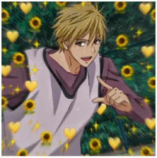 Стикер KurokoNoBasukeHeart - 8