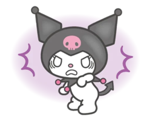 Sticker KuromiChibi_achub - 1