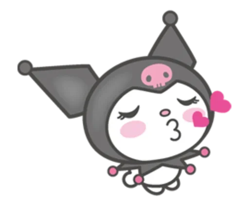 Sticker KuromiChibi_achub - 1