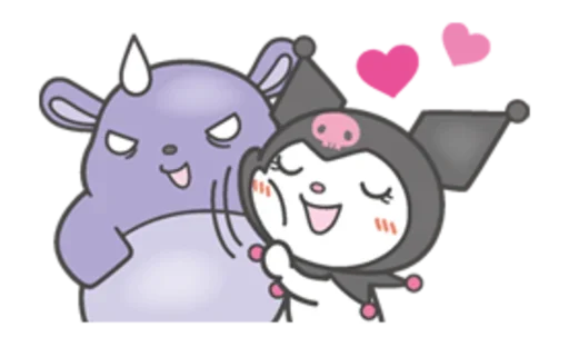 Стикер KuromiChibi_achub - 1