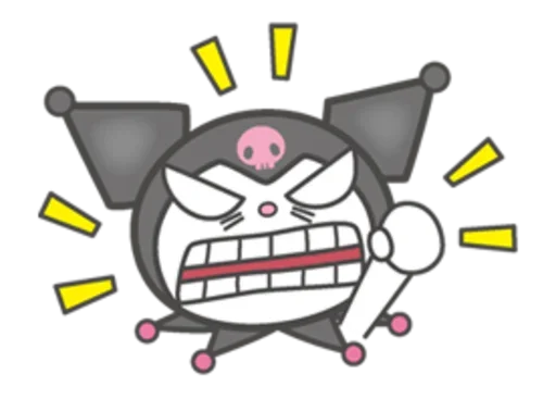 Sticker KuromiChibi_achub - 1