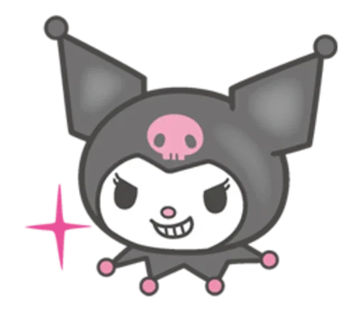 Sticker KuromiChibi_achub - 1