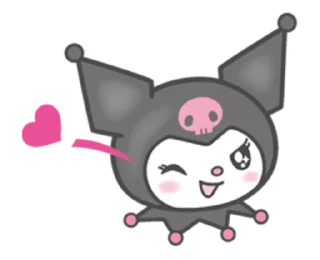 Стикер Kuromi by @anime_stickerr - 2