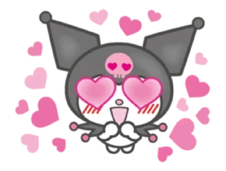 Стикер Kuromi by @anime_stickerr - 3