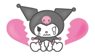 Стикер Kuromi by @anime_stickerr - 7