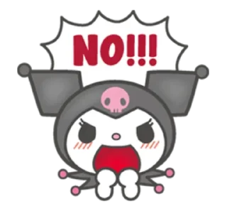 Стикер Kuromi by @anime_stickerr - 1