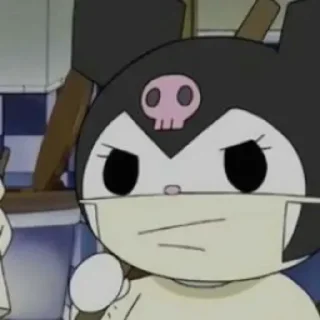 Sticker Kuromi by @anime_stickerr - 8