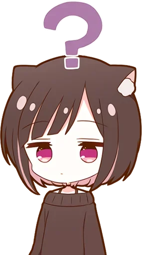 Sticker Куронеко-чан @nyasticks - 7