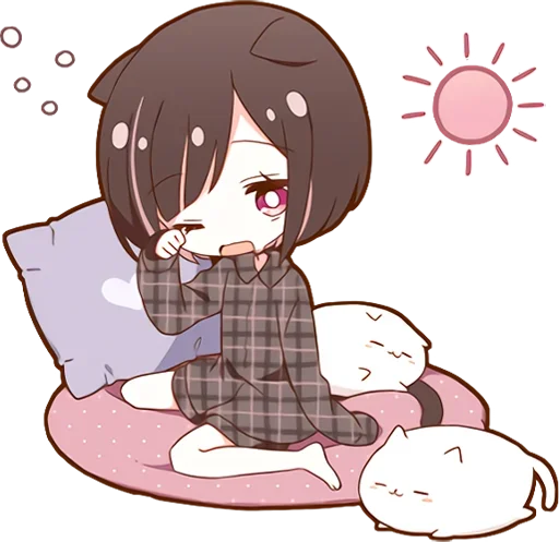 Sticker Куронеко-чан @nyasticks - 4