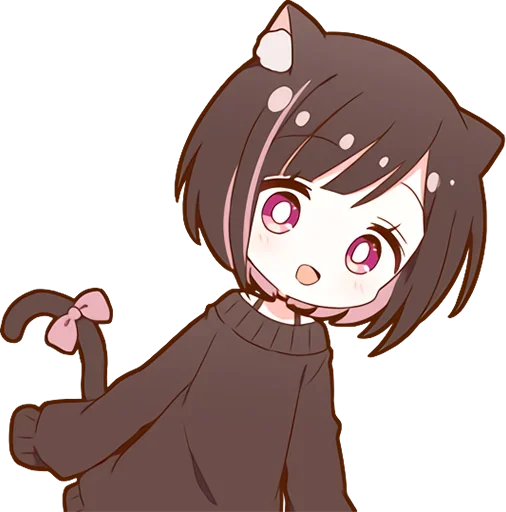 Sticker Куронеко-чан @nyasticks - 3