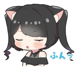 Стикер 🖤 KURONYAN (@TodorokiShouto) - 11