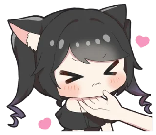 Стикер 🖤 KURONYAN (@TodorokiShouto) - 8