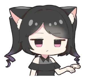 Стикер 🖤 KURONYAN (@TodorokiShouto) - 7