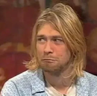 Стикер Kurt Cobain - 10