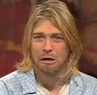 Стикер Kurt Cobain - 8