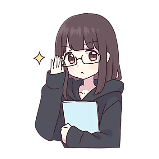 Стикер Куруми-Чан @nyasticks - 10