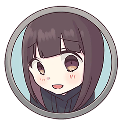 Стикер Куруми-Чан @nyasticks - 9