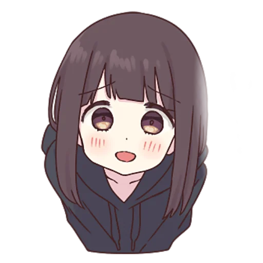 Стикер Куруми-Чан @nyasticks - 8