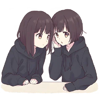 Sticker Куруми-чан 3 @nyasticks - 3