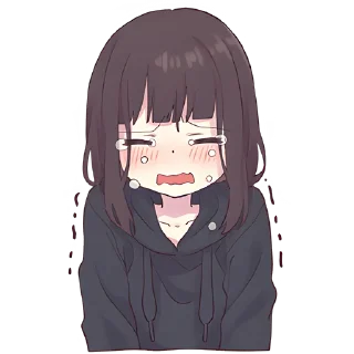 Sticker Куруми-чан 3 @nyasticks - 9