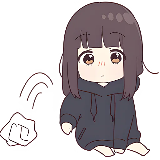 Sticker KurumiChan7Nyasticks - 1