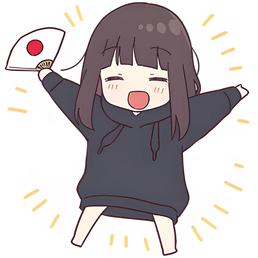 Sticker KurumiChan7Nyasticks - 1