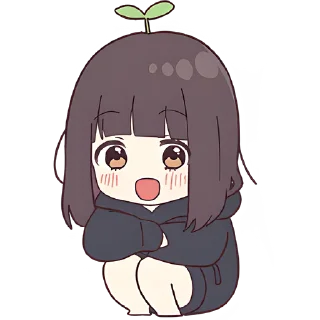 Sticker Куруми-чан 7 @Nyasticks - 9