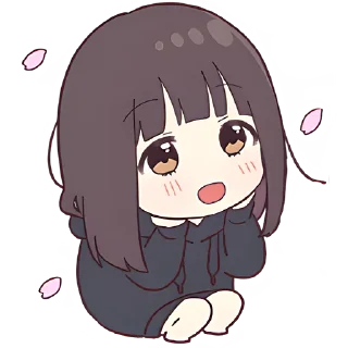 Sticker Куруми-чан 7 @Nyasticks - 3