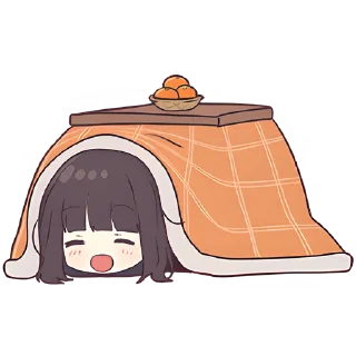 Стикер Куруми-чан Z @Nyasticks - 11