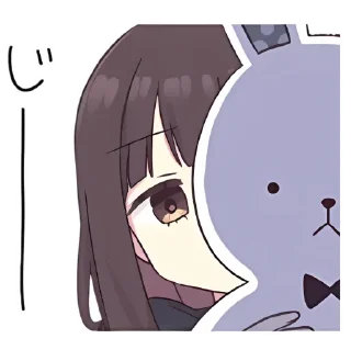 Sticker Kurumi 🤍 @Kenai_1 - 2